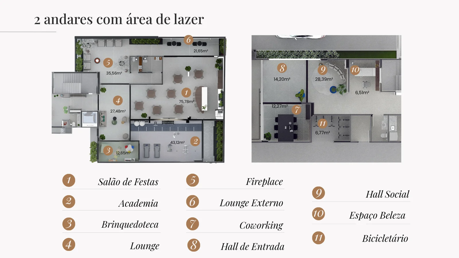 Planta Área de Lazer